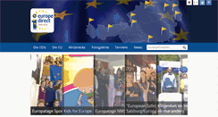 Desktop Screenshot of europainfo.at