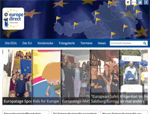 Tablet Screenshot of europainfo.at